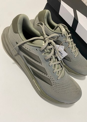 Gri Adidas Erkek Koşu ve Antrenman Ayakkabısı - Görsel 3