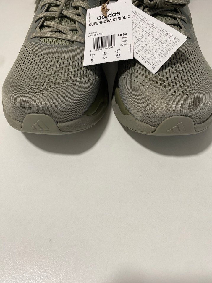 Gri Adidas Erkek Koşu ve Antrenman Ayakkabısı - Görsel 5