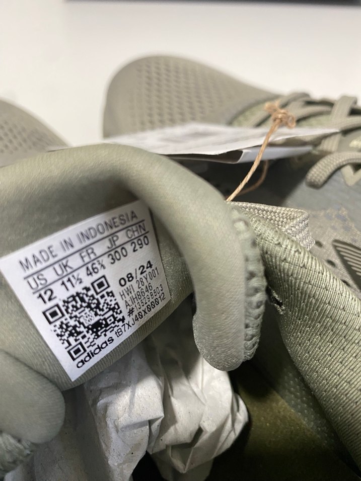 Gri Adidas Erkek Koşu ve Antrenman Ayakkabısı - Görsel 4