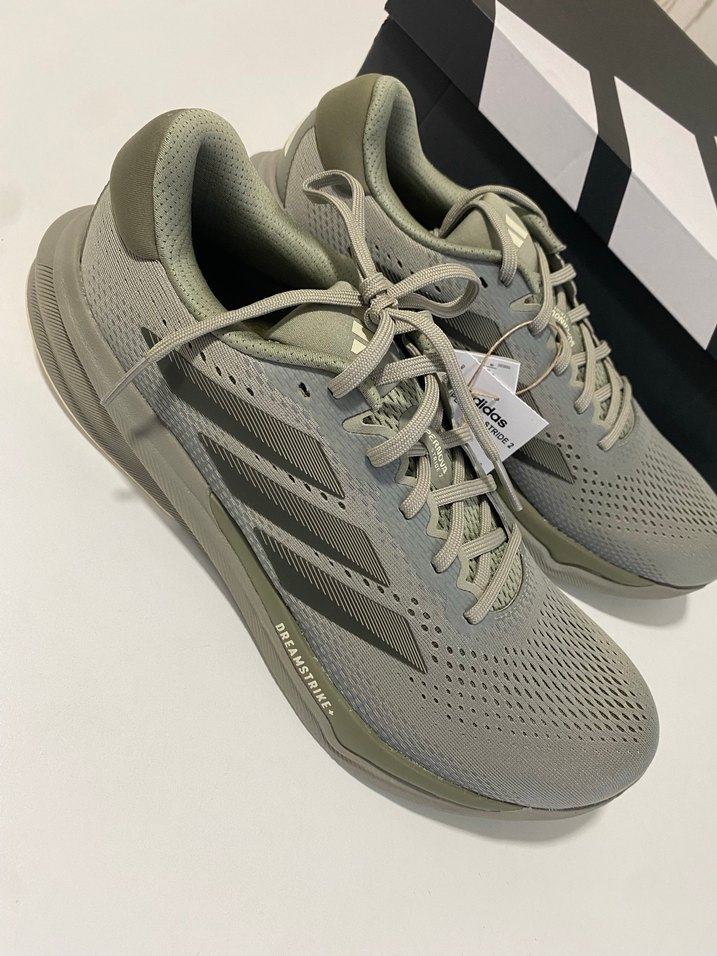 Gri Adidas Erkek Koşu ve Antrenman Ayakkabısı - Görsel 3