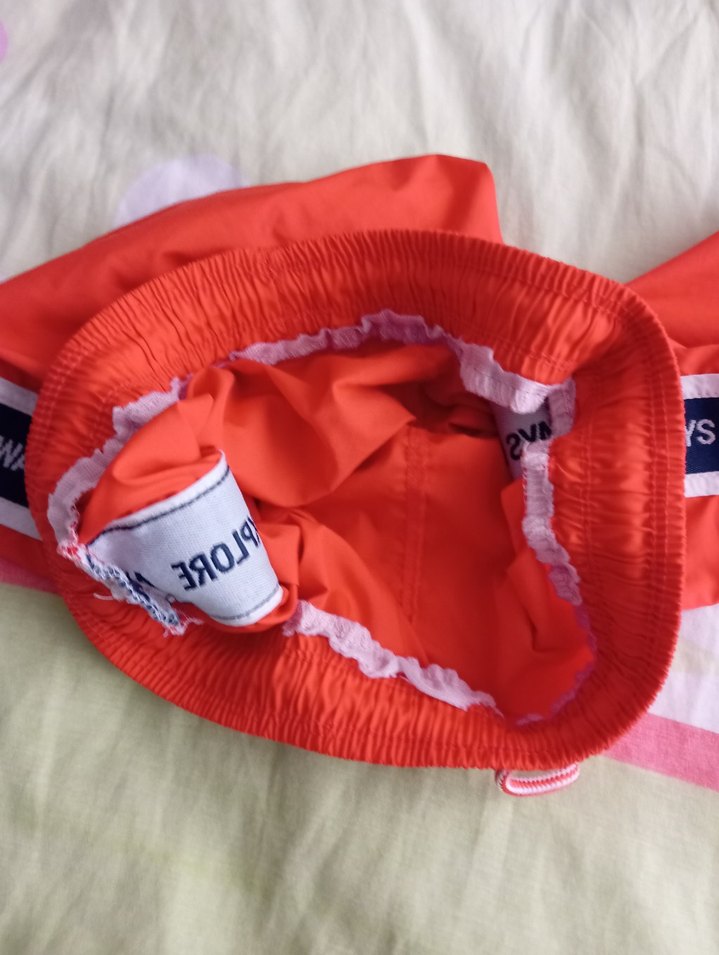 Kırmızı Erkek Mini Deniz Şortu - Görsel 3