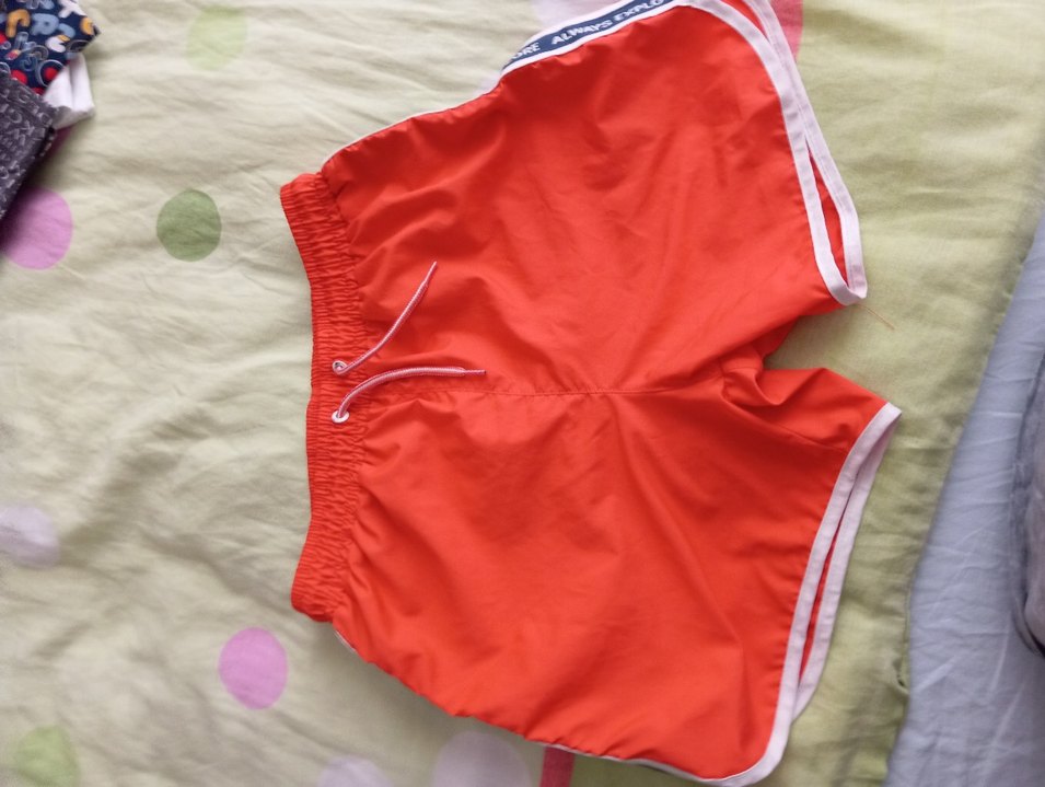 Kırmızı Erkek Mini Deniz Şortu - Görsel 2