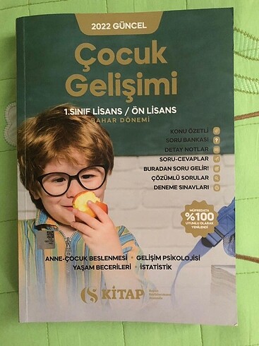CS KİTAP ÇOCUK GELİŞİMİ LİSANS/ÖNLİSANS