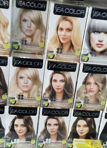 Sea colar saç boyası çeşitler için mesaj atın  - Görsel 2