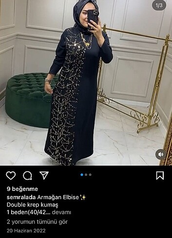 Diğer Double krep kumaş elbise
