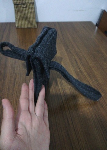 Siyah Telefon Tutucu Çanta - Görsel 4