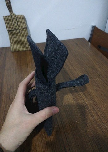 Siyah Telefon Tutucu Çanta - Görsel 3