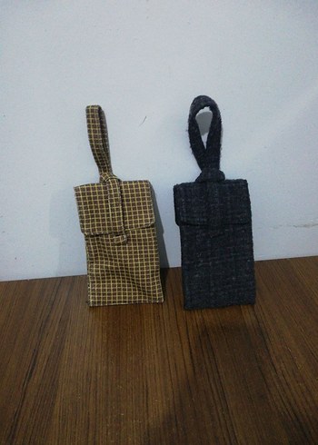 Siyah Telefon Tutucu Çanta - Görsel 5