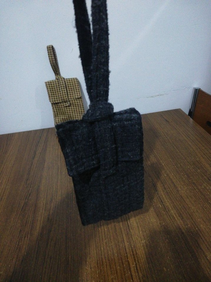 Siyah Telefon Tutucu Çanta - Görsel 2