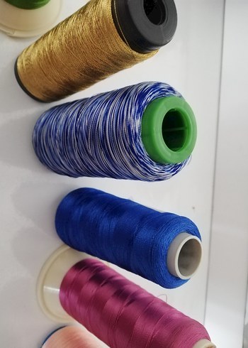 Renkli Dikiş İplikleri Seti - Görsel 2