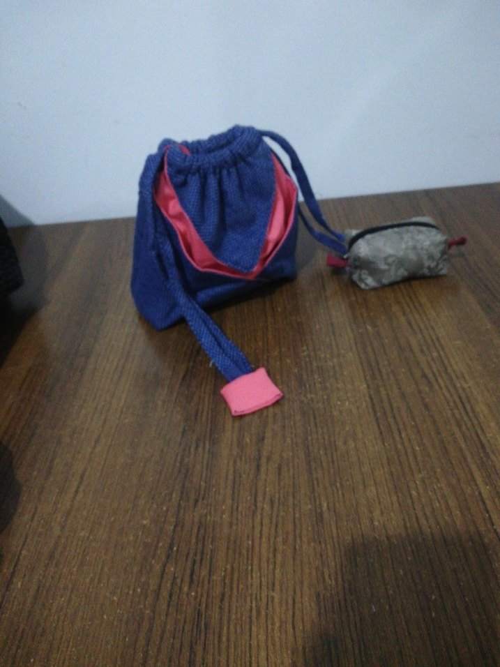 Renkli Mavi çocuk  Çantası - Görsel 3