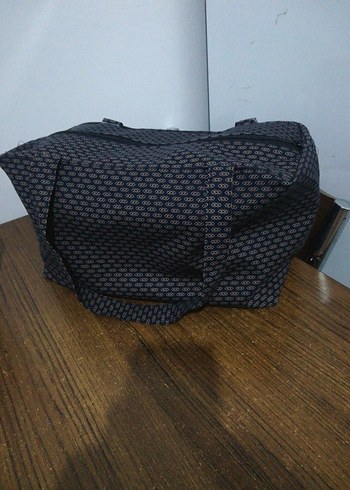 Mor Çiçek Desenli Kadın Çantası - Görsel 2