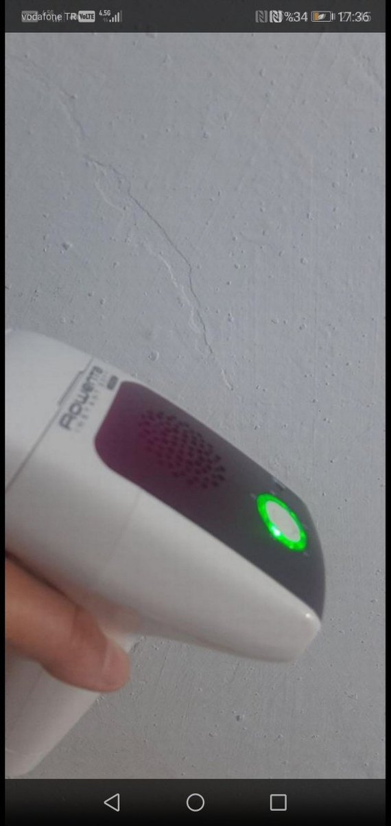 Mor Lazer Epilasyon Cihazı ve Yedek Başlıklar - Görsel 3