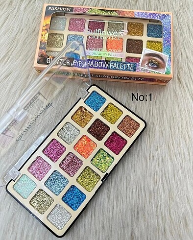 Gulflower Gliter Far Paleti