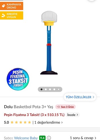 Renkli Çocuk Basketbol Potası - Görsel 5