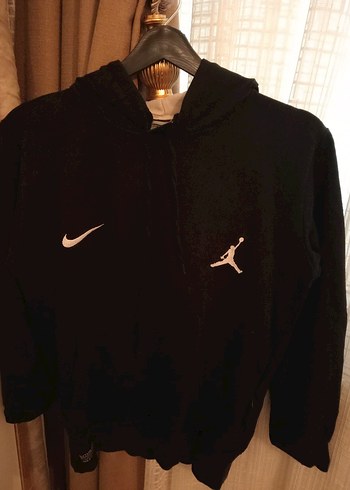 Nike Jordan Siyah Kapusonlu Sweatshirt