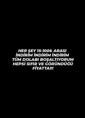 İNDİRİM 