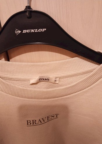 Bej Kadın Bisiklet Yaka Uzun Kollu Sweatshirt - Görsel 2