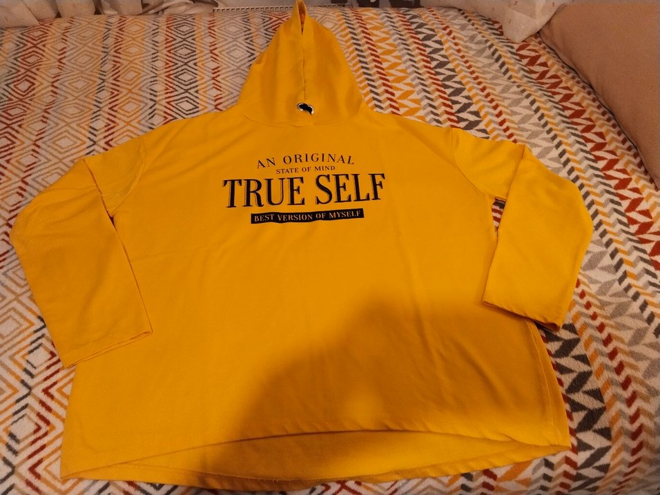 Sarı uzun kollu bulüz - Görsel 2