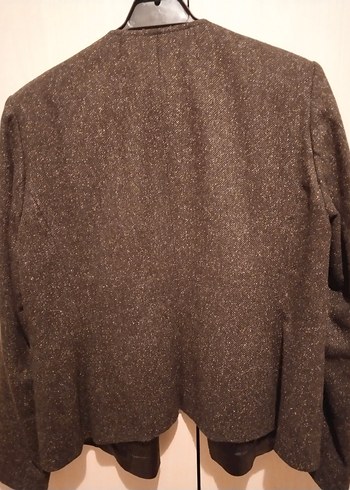 Kahverengi Kadın Ceket - Görsel 5