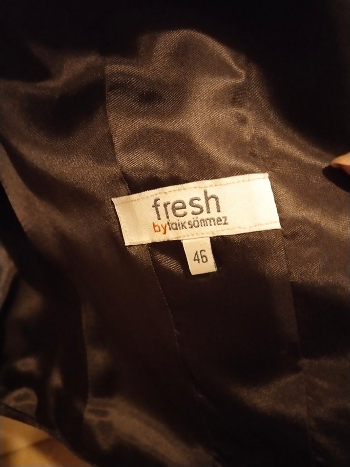 Kahverengi  Kadın Ceket - Görsel 2