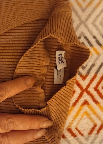 slim fit triko buluz - Görsel 3