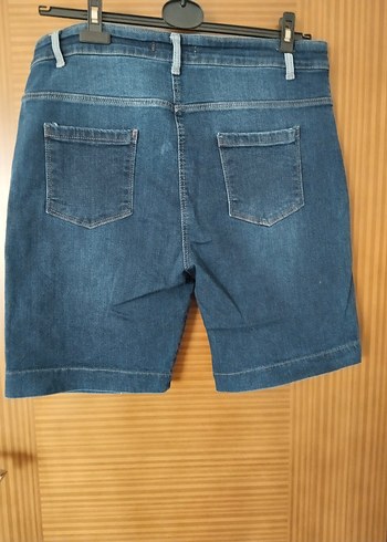 Diğer Kadın Mavi Denim Şort Loose Fit Mini