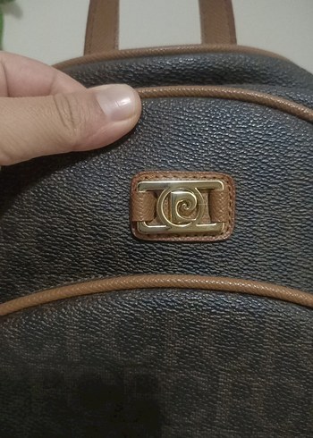Pierre Cardin Klasik Modern Kahverengi Deri Sırt Çantası