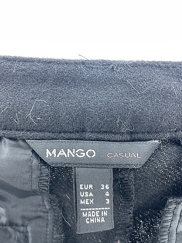 36 Beden siyah Renk Mango Mini Şort %70 İndirimli.