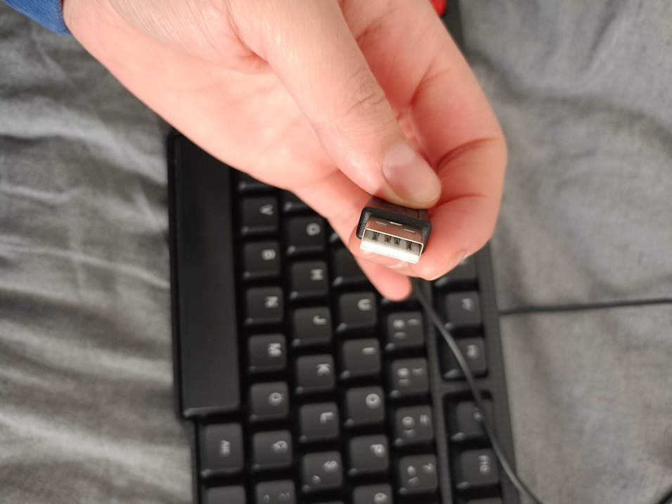 Hoco Siyah Kablolu Klavye - Görsel 2