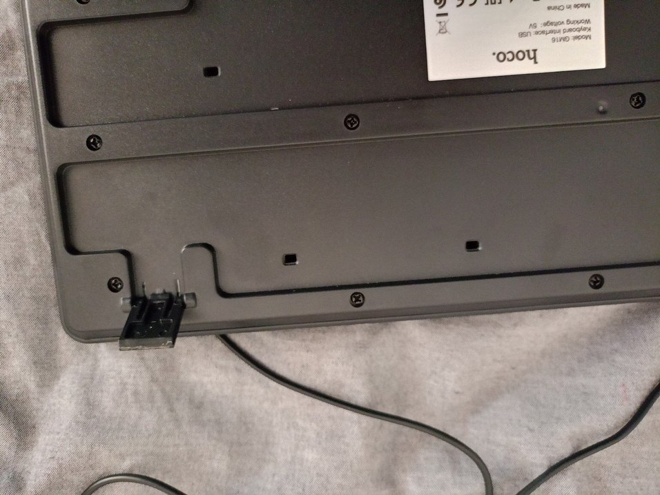 Hoco Siyah Kablolu Klavye - Görsel 5