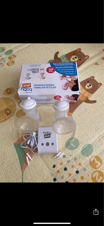  Baby Plus Çift Elektrikli Göğüs Pompası