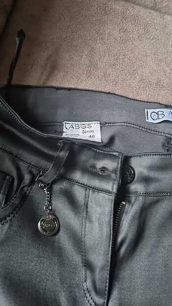 Diğer Deri görunumlu pantalon