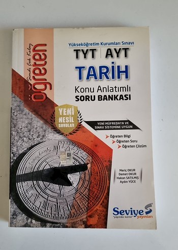 SEVİYE YAYINLARI TYT-AYT KONU ANLATIMLI TARİH SORU BANKASI