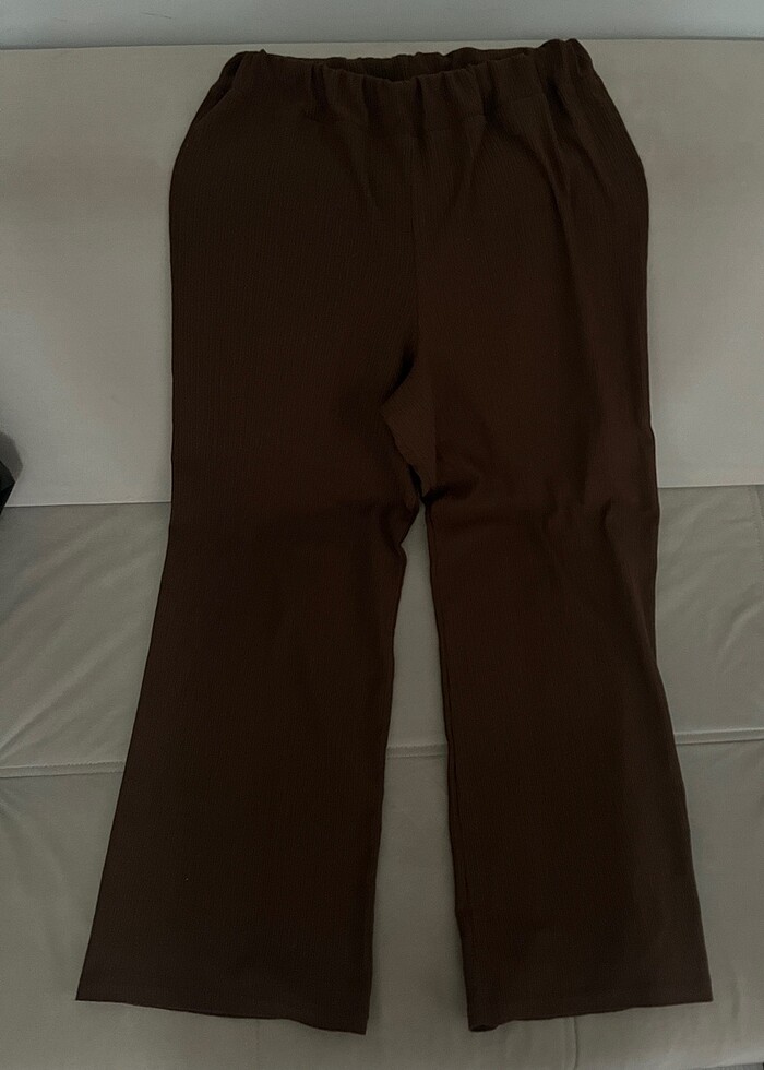 Kahverengi alt üst takım - Görsel 2