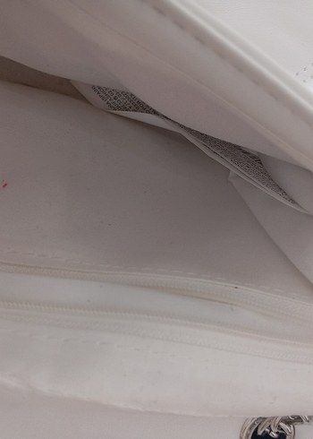 stradivarius Beyaz çanta - Görsel 5