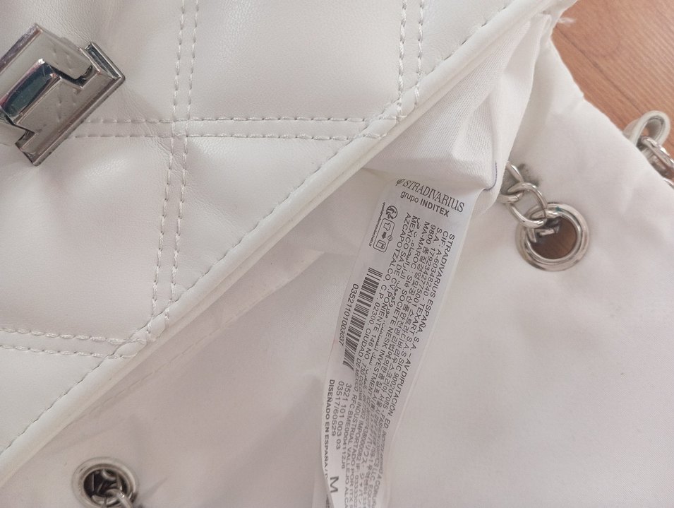 stradivarius Beyaz çanta - Görsel 4