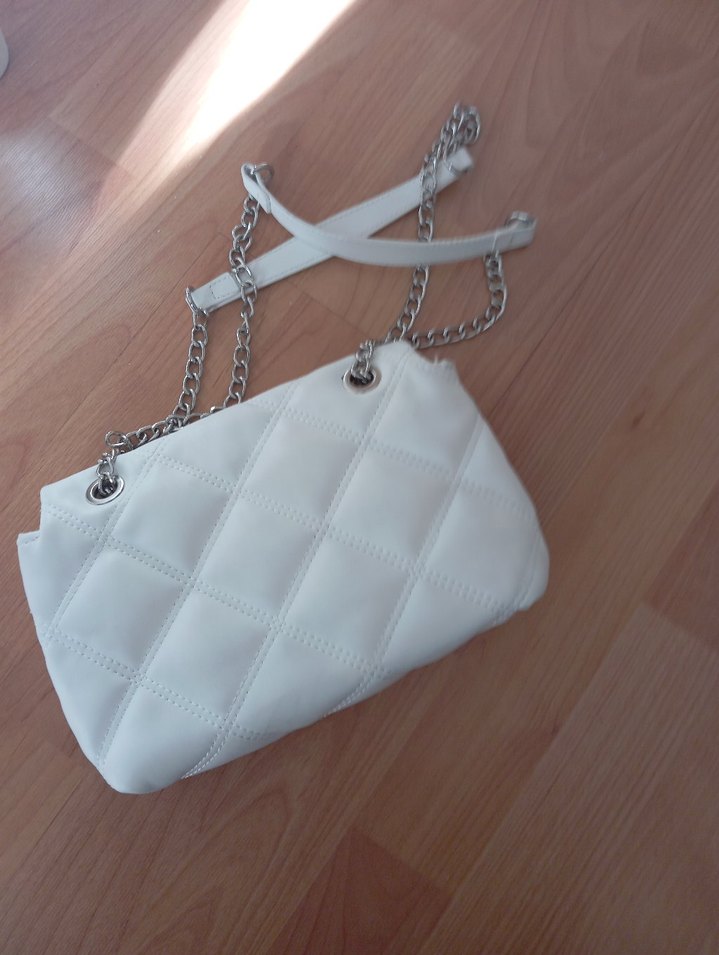 stradivarius Beyaz çanta - Görsel 2