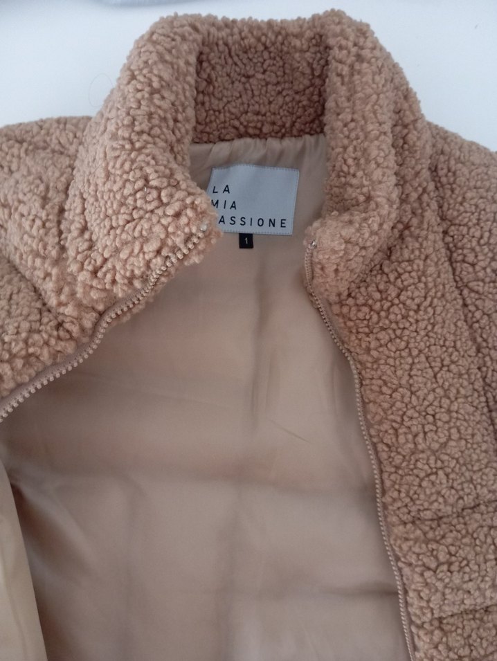 Kahverengi Kürklü Kolsuz Kadın Yelek - Görsel 2