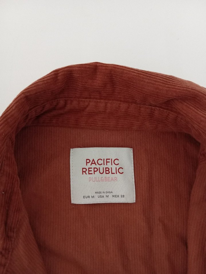 Pull Bear taba rengi Kadın kadife Ceket - Görsel 3