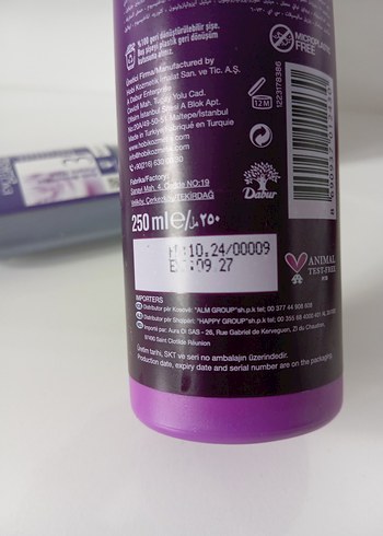 Hobby Mor Şampuan Turunculaşma Karşıtı - Görsel 2