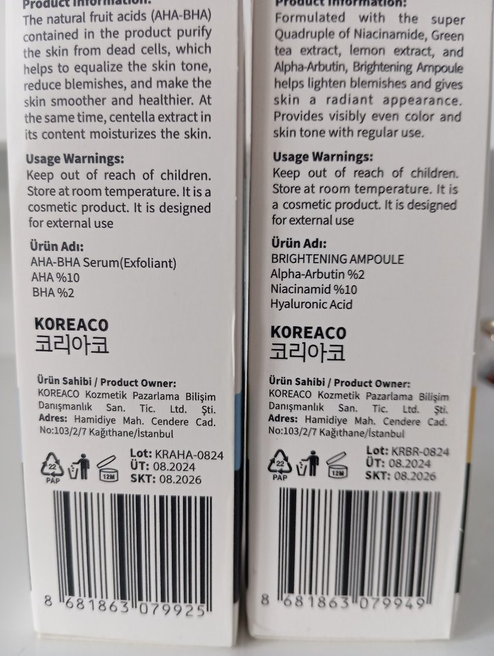 Koreaco Gözenek Sıkılaştırıcı ve Aydınlatıcı Ampul - Görsel 2