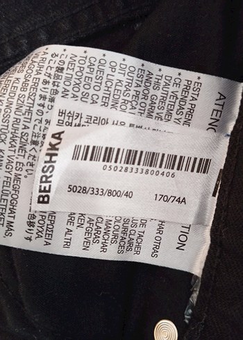 Bershka Straight Pantolon - Görsel 4