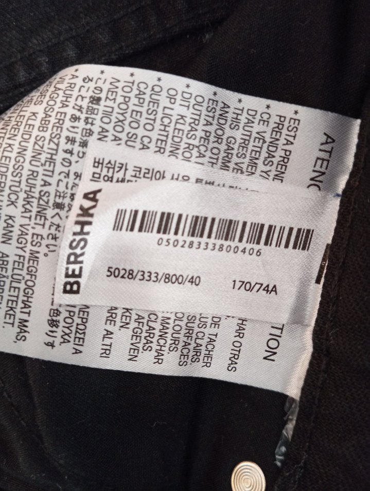 Bershka Straight Pantolon - Görsel 4