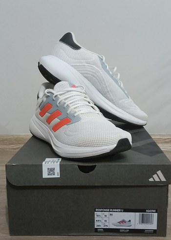 Adidas Beyaz Gri Erkek Koşu Ayakkabısı - Görsel 2