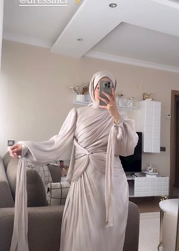 Bohem Tarz Uzun Beyaz Kadın Elbise