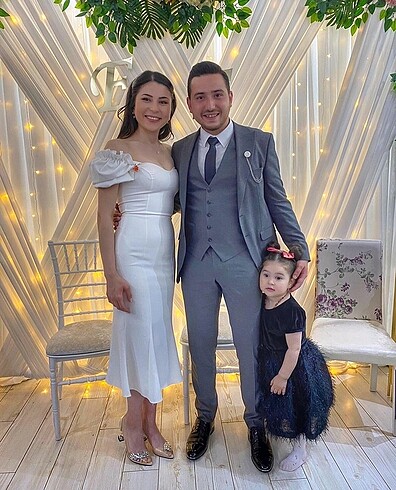 36 Beden Trendyolmilla beyaz elbise