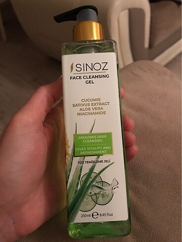 Sinoz yüz yıkama jeli 250 ml
