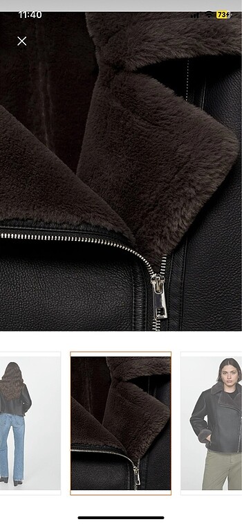 s Beden Mango biker ceket