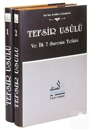 Tefsir Usulü 2 Cilt